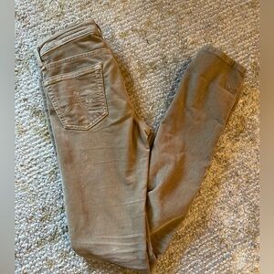 Adriano goldschmied AG corduroy straight leg/skinny great condition size 26